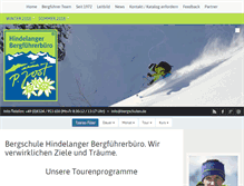 Tablet Screenshot of bergschulen.de